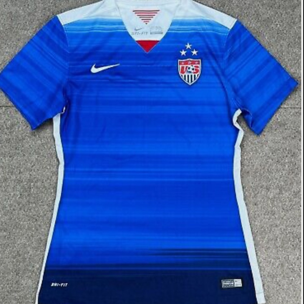 Nike Authentic Women's USWNT USA National Team 2015 Soccer Jersey Size Small